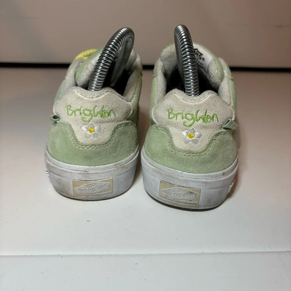 Vans Wayvee Brighton Skateboard Sneakers Pastel Green Zeuner Mens Sz 5 Women 6.5 - Picture 8 of 12